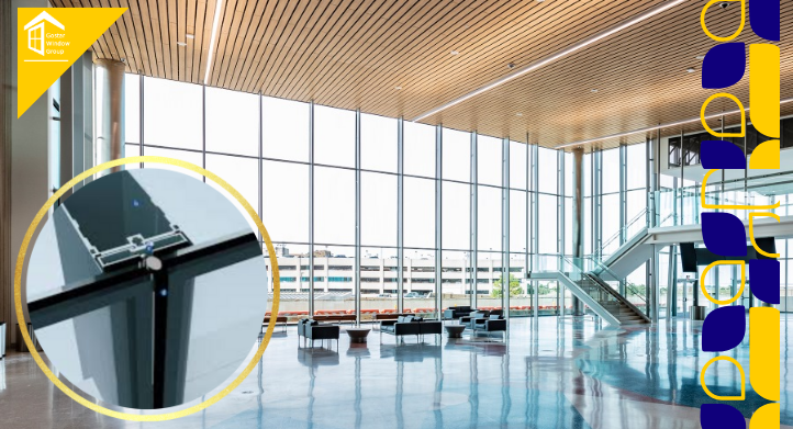 نمای کرتین وال فریم لس (Frameless)